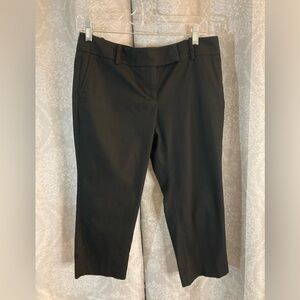Black Women’s AnnTaylor LOFT Capri Style Pant Size 6P